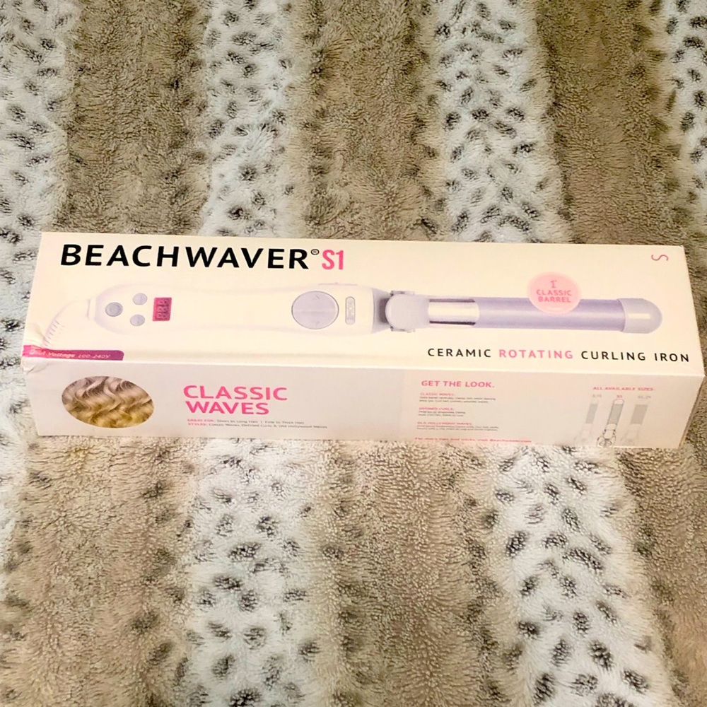 Beachwaver S1 - Ceramic Rotating Curling Iron 1 inch